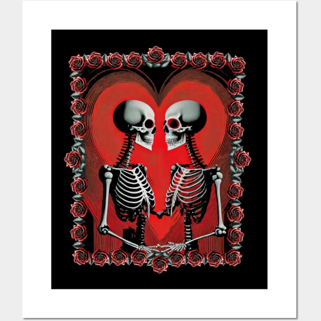 Till Death Wall Art by NatTheDesigner